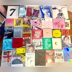 KPOP Album CD Lot 35 with Photo Cards
